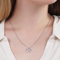 Woman Silver Neckless
